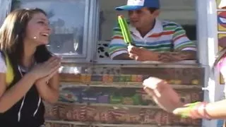 Young girl loves to be fucked from behind and very hard, she loves to make a cock cum in her mouth....