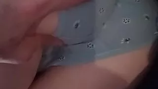 Stranger palys with wifes ass and fucks from back