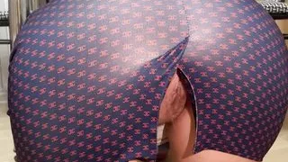 Sexy big ass excites anal sex when milf is on her knees