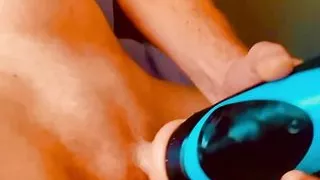 Nice flashlight fuck