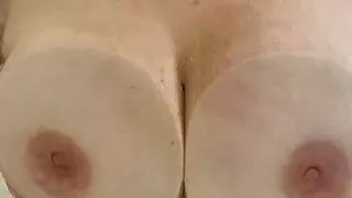 Busty Wife in the Shower