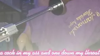 My wife recorded me wearing her heels getting ass fucked