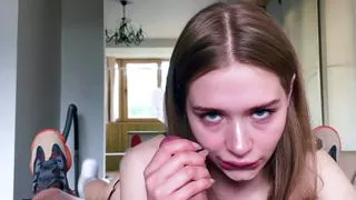 Teens wearing sneakers have sex after school. CALIFORNIABABE