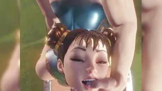 Fortnite - Chun-Li Big Ass Pounded While Looting (Animation with Sound)