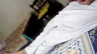 In bathroom today shower time Pakistani meriphudi bigprince007 desi munda