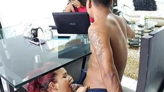 My horny stepmom loves my cock. Part 1. Sucks very rich