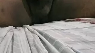 strong man milking the black dick