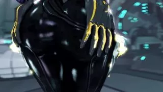 Sexy Girl In a Jumpsuit Showing Her Butt.