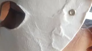 Masterbate with big dildo in public just watch me cum