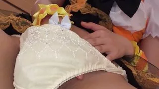 Asian Japanese Porn Horny Slut Masturbates Before Riding A