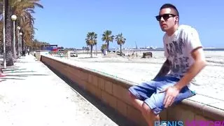 Sexy Schlampe Babe abgeholt, dann wird am Strand geknallt