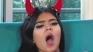 Busty latina devil wants to lead you to temptation - Ivy Flores
