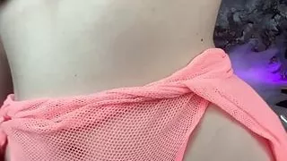 Teen Almost Caught Leaked Strip Tease