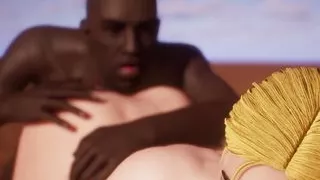 White Girl Gets Fucked By BBC  - 3D Animation