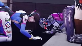 Foursome Sex, Futanari