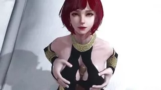 ute Short-Haired Gurl Busy With Boobjob 2