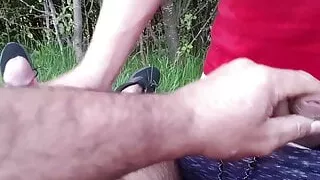 Gegenseitiges Spielen mit Schwänzen