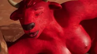 Demonic Female Monster Likes Anal - 3D Animation
