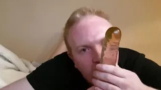 Wie ich deinen Schwanz lutschen und den Knebel tief in den Hals stecken will