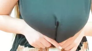 Beautiful breasts solo girl. Protruding nipples - DepravedMinx