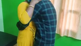 Women officer fuck room boy