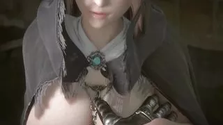 Hentai 3D (V119)  - Young sexy nun and the knight