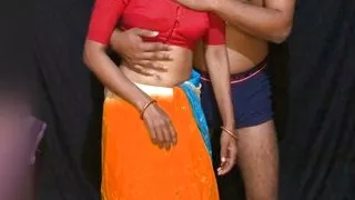 I wore a new saree to my daughter-in-law and had sex with her for the first time