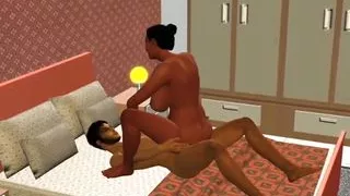 Dost Ki Mummy ka chut chat chat kar pani nikal diya