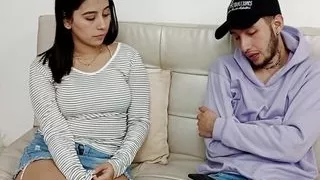 Cheating wife enjoys a big cock CUN IN MY MOUTH - Porn in Spanish