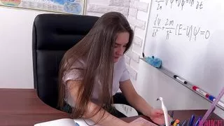 I Dreamed Of Fucking Myself In The Teacher's Office