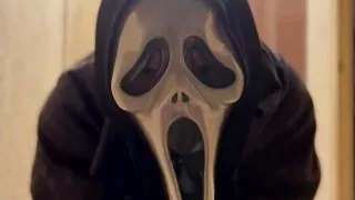 The villain from the horror movie "SCREAM" is back to fuck all the gay guys!