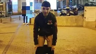 Leo Bulgari And Xisco Horny From The Street To The Portal Of The House!!!