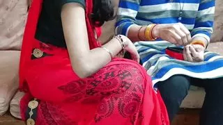 Nanad-Bhabhi Ka First Foursome Chudai Video MMS