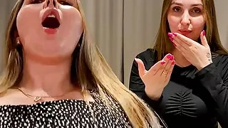 The stepmother says to her stepson: -Your penis has grown! "Hot stepmom decided to help her stepson cum."