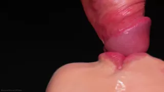 Close Up: Best Milking Blowjob In Your Life All Cum In Mouth Sloppy Sucking Dick Asmr