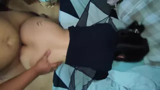 Stepdaughter Na Mestiza Nagpaturo Ng Anal. Virgin Pa Talaga Di Kinaya