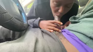 He Smoked While I Deep Throat His Horny Dick