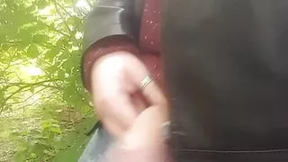 Public footpath cumshot