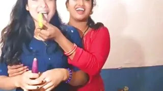 Desi Lesbian Sex with Hindi Audio