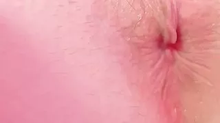 fingering asshole close up show
