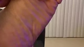 Foot tease