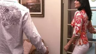 Mature 4 Lover - Chubby Milf Sucks Cum Off Cock After A Deep