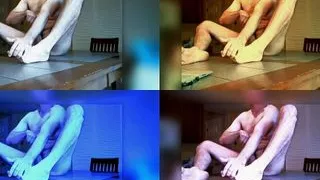 Getting breathless pounding my cock. Licking up a few spurts of cum at 1:40.I think you know why me legs always go up .