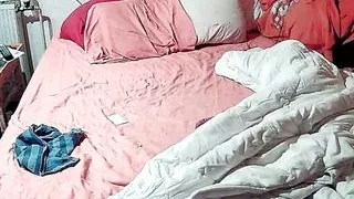 Caught masterbating while on the phone