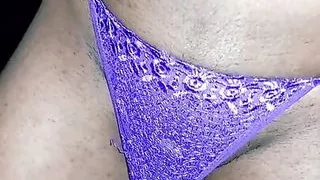 Caged sissy shemale piss walking