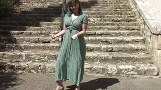 Hot big ass Kala fucks outdoor threesome