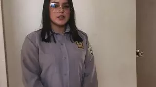fucking with the security girl - porn in spanish