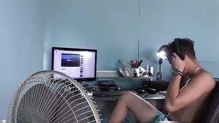 RAWHOLE Latino Twink Urbano Tugs His Throbbing Dick Solo