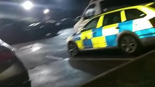 Cracky gets released from the police Station