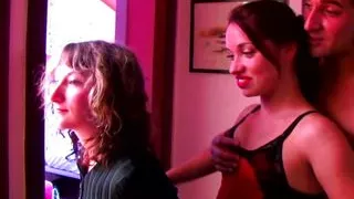 Two German girls getting their holes destroyed by two dudes